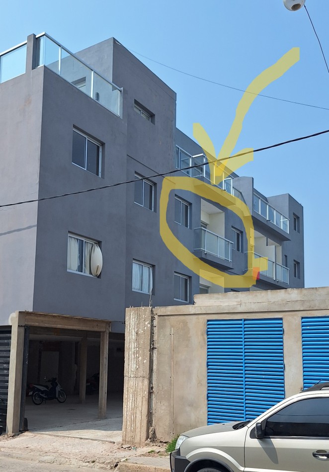 VENTA, depto ESTRENAR, 1 dorm. balcon, living-cocina, en 2do Piso c/ascensor