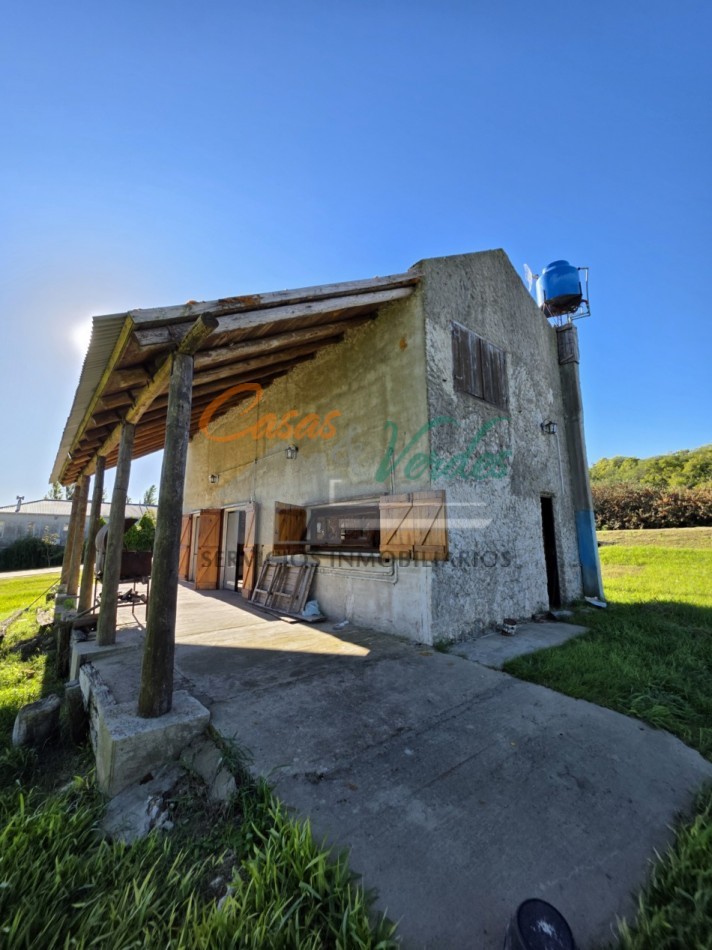 Casa en Alquiler - Los Algarrobos, 1 dorm, 1 baño, pileta, amplio parque, seguridad, naturaleza