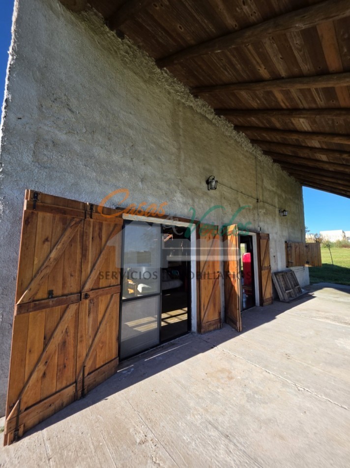 Casa en Venta Los Algarrobos, 1 dorm, 1 baño, pileta, amplio parque, seguridad, naturaleza