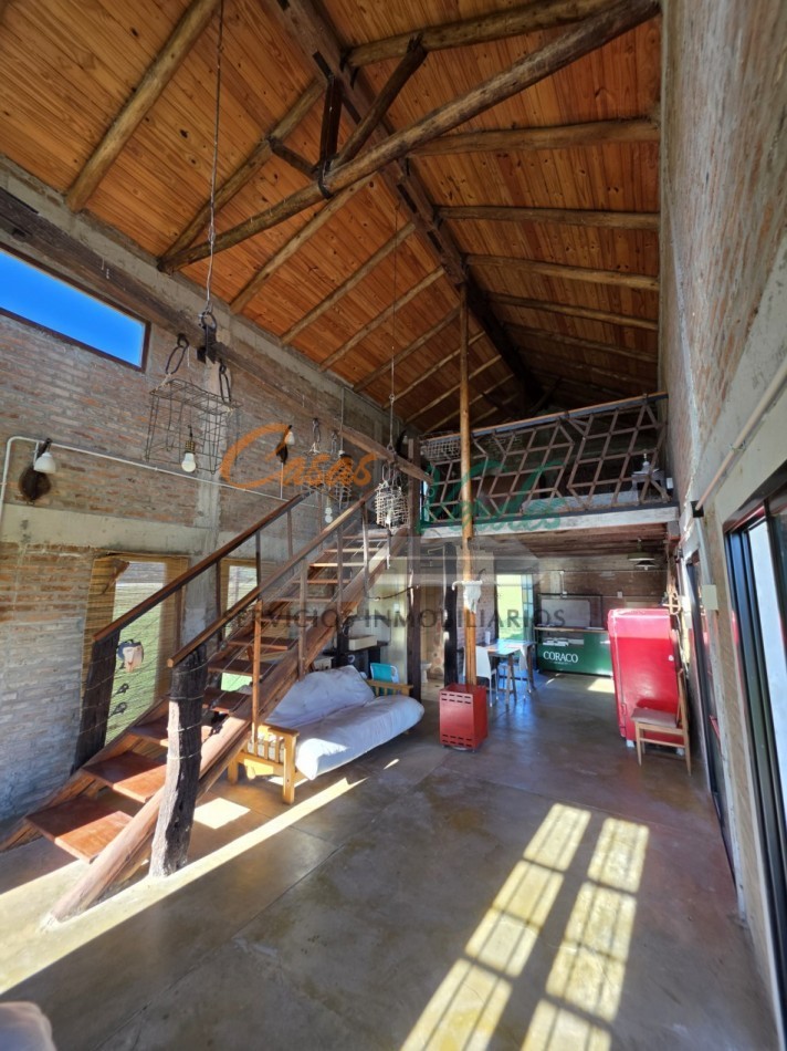 Casa en Venta Los Algarrobos, 1 dorm, 1 baño, pileta, amplio parque, seguridad, naturaleza