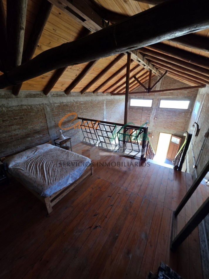 Casa en Venta Los Algarrobos, 1 dorm, 1 baño, pileta, amplio parque, seguridad, naturaleza