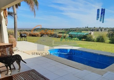 Casa en alquiler Los Algarrobos, 3 dorm, 2 baños, pileta, amplio parque, seguridad, naturaleza 