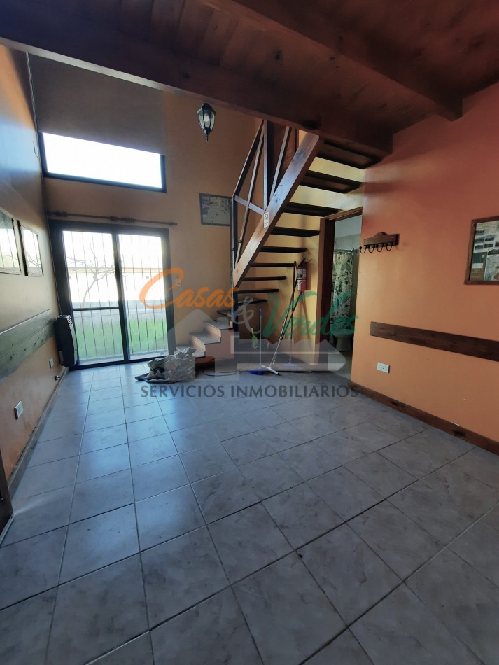 ALQUILER, cabaña zona costanera, 1 dorm, gas natrual, patio.