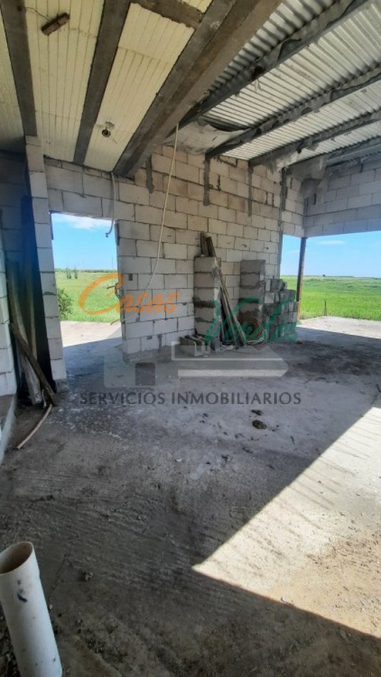 Venta terreno con CONTRUCCION comenzada en LOTE CAMPO Y GOLF