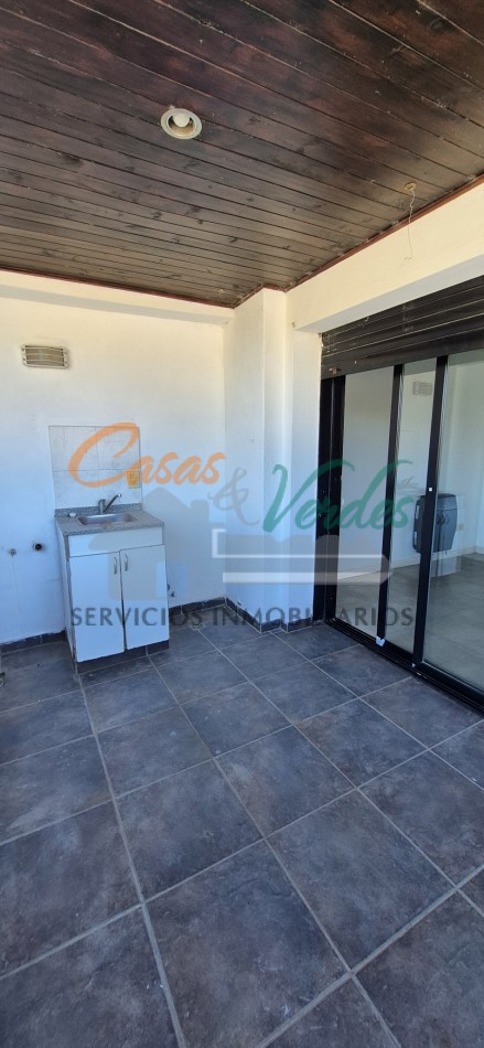 ALQUILER Victoria Entre -Rios, depto 1 dorm. con balcon al frente con cochera
