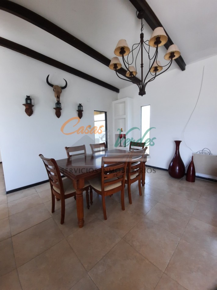 Casa en Venta Los Algarrobos, 3 dorm, 2 baños, pileta, amplio parque, seguridad, naturaleza