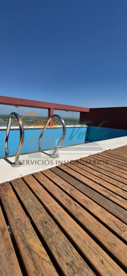 VENTA monoambiente APTO TURISMO, con vista al rio y pileta