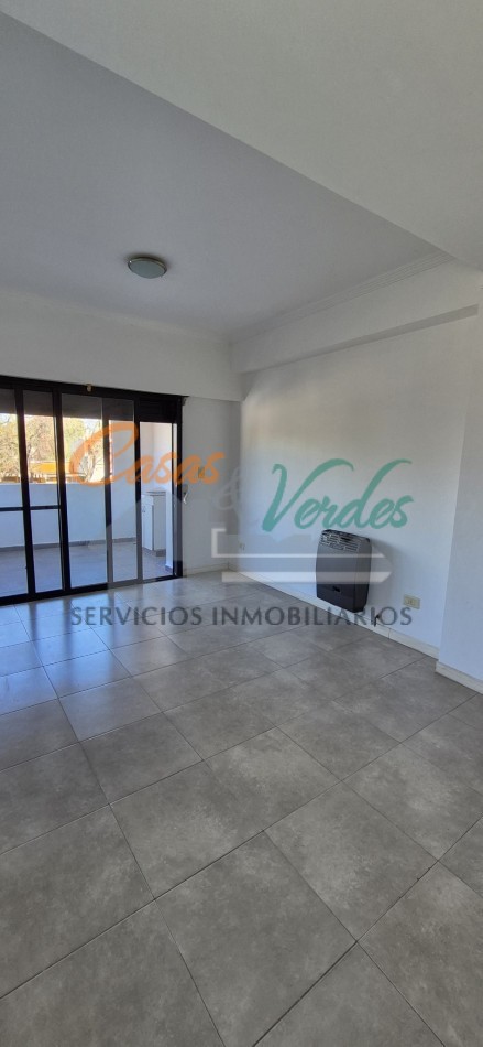 ALQUILER Victoria Entre -Rios, depto 1 dorm. con balcon al frente con cochera