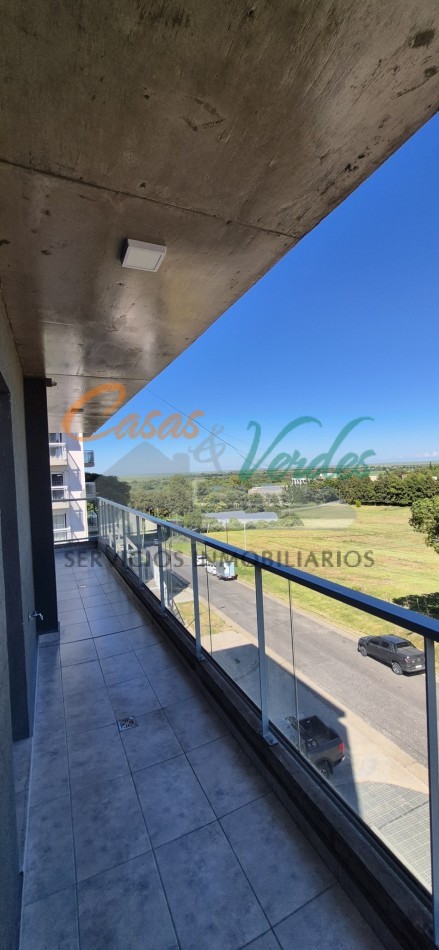 ALQUILER, depto 2 dormitorios , vista al rio, con cochera