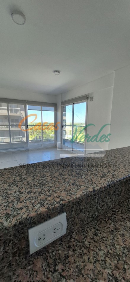 ALQUILER, depto 2 dormitorios , vista al rio, con cochera