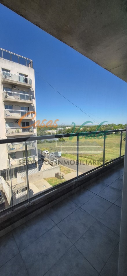 ALQUILER, depto 2 dormitorios , vista al rio, con cochera