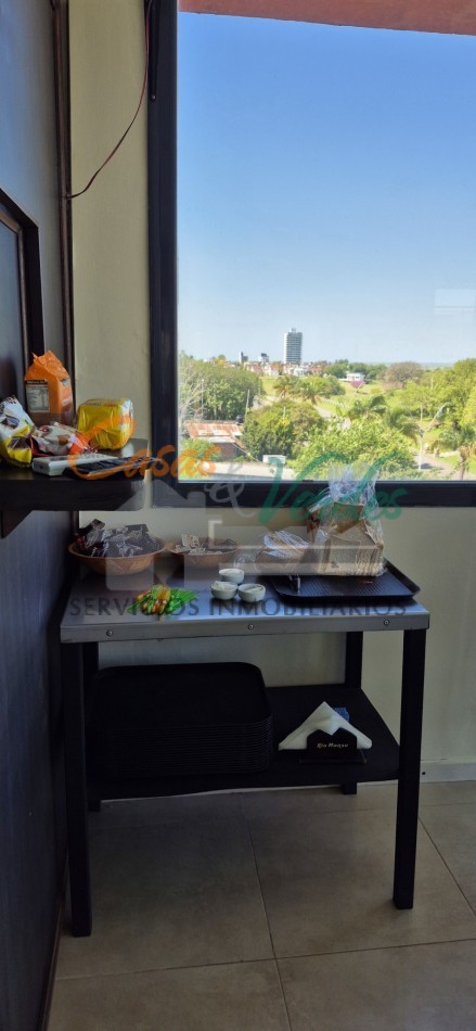 VENTA monoambiente APTO TURISMO, con vista al rio y pileta