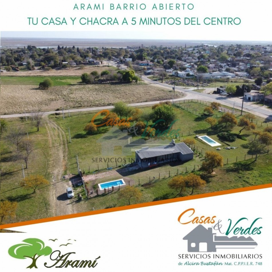 Lotes en Barrio Abierto ARAMI