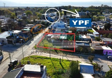 VENTA, oportunidad ESQUINA zona comercial, 20m por cada calle