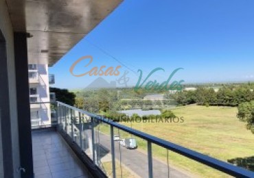 ALQUILER, depto 2 dormitorios , vista al rio, con cochera